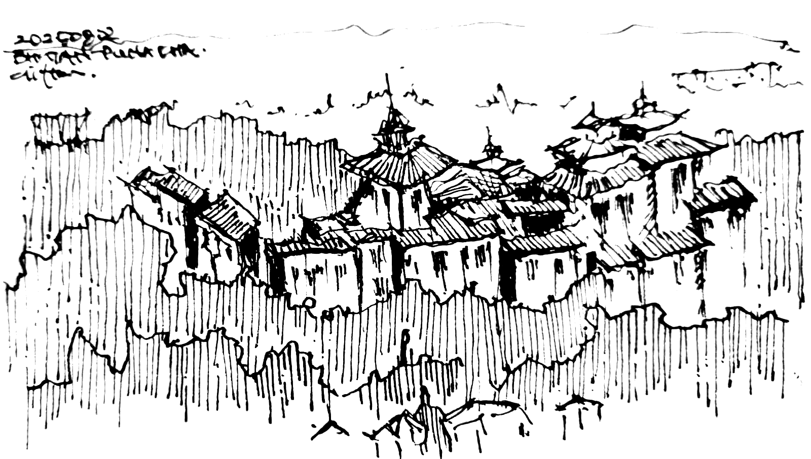 Bhutan 2025 Sketches
