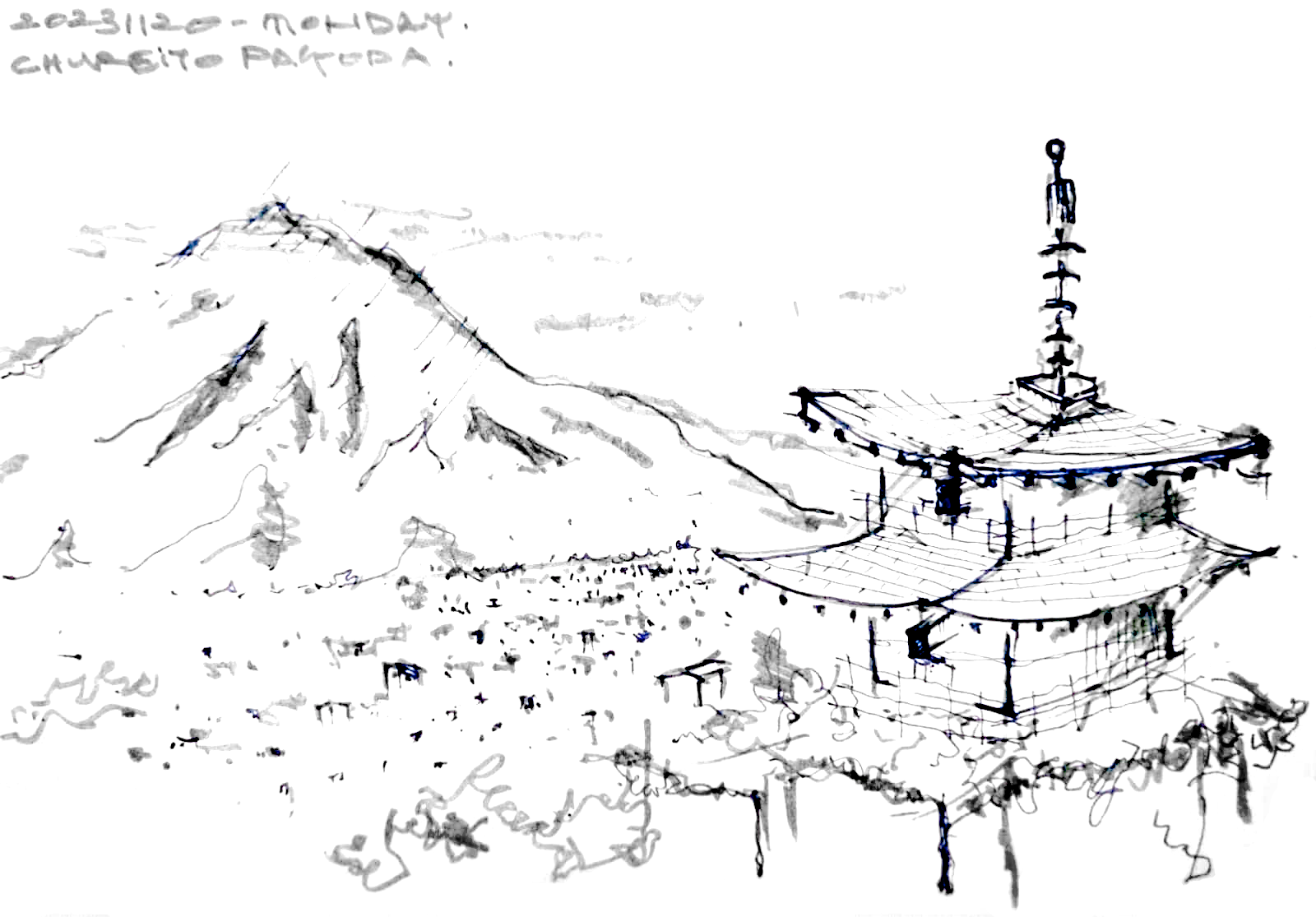 Japan 2023 Sketches